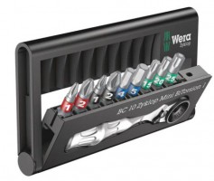 Wera 057418 Bit-Check Zyklop Mini BiTorsion Bit Set - 10 Pcs